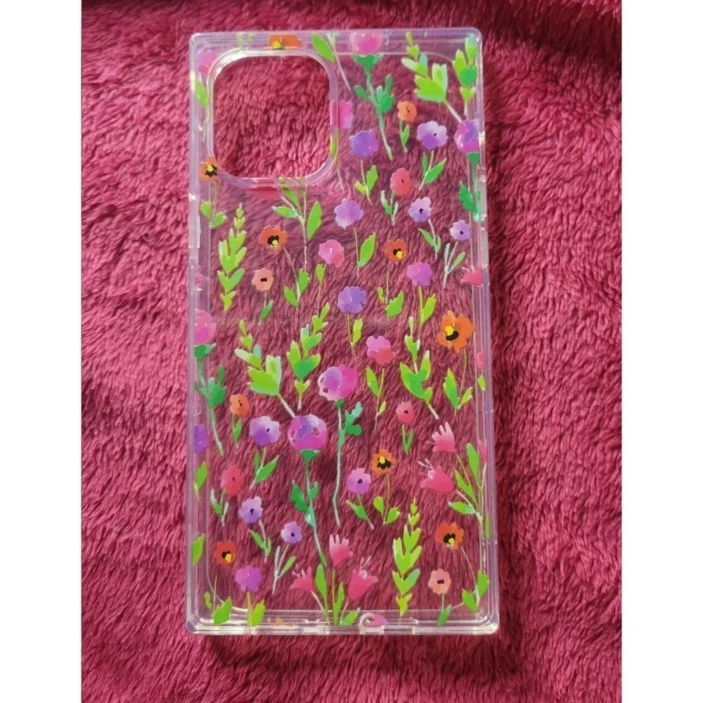 iphone 12 pro max case Clear Flowers